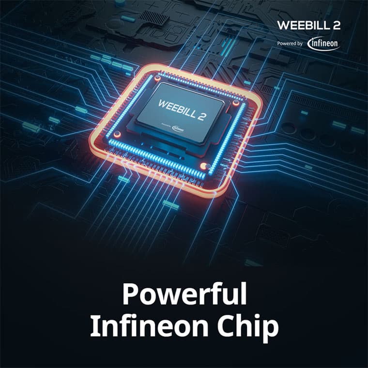 Capteur Infineon du Weebill 2