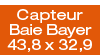 Capteur Baie Bayer 43,8 x 32,9 mm
