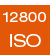 Sensibilité max 12800 ISO