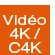 Vidéo 4K et C4K