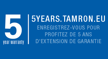 Garantie 5 ans Tamron